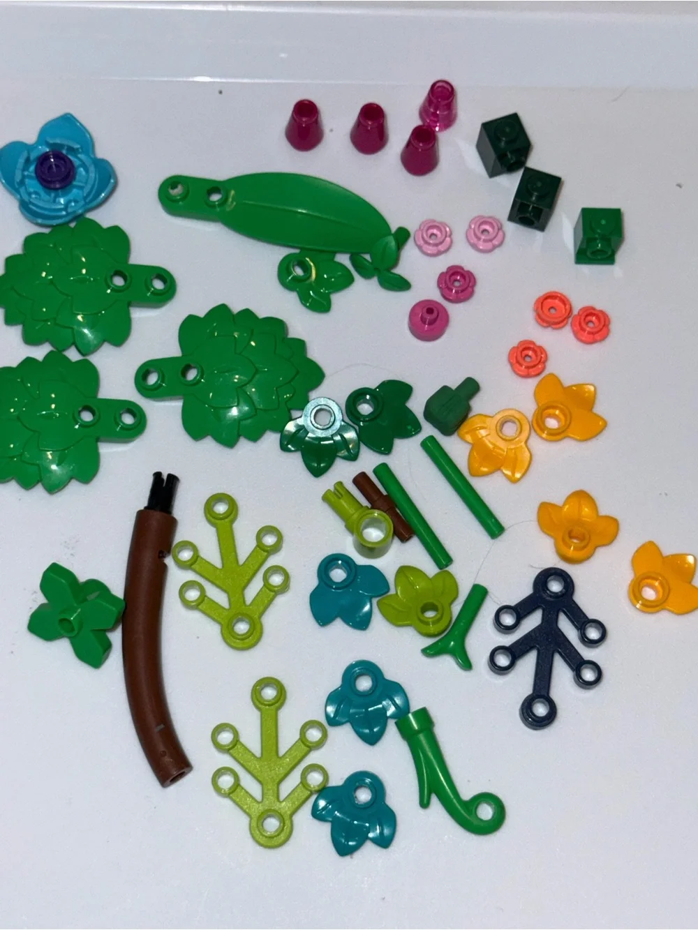 LEGO plants trees flowers vines elements pieces parts lot